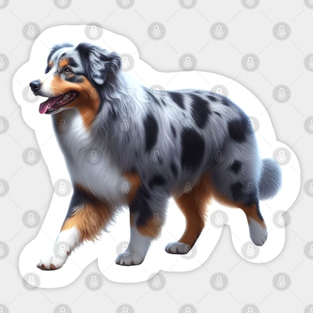 Australian Shepherd Sticker by millersye